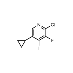 2-Chloro-5-cyclopropyl-3-fluoro-4-iodopyridine|CS-1332283