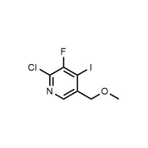 2-Chloro-3-fluoro-4-iodo-5-(methoxymethyl)pyridine|CS-1332285