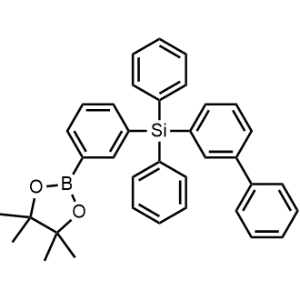 [1,1'-Biphenyl]-3-yldiphenyl(3-(4,4,5,5-tetramethyl-1,3,2-dioxaborolan-2-yl)phenyl)silane|CS-1332309
