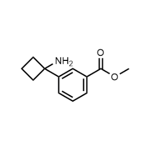 Methyl 3-(1-aminocyclobutyl)benzoate|CS-1332629