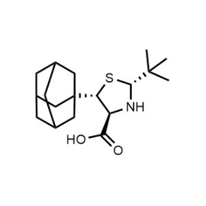 (2R,4S,5S)-5-(Adamantan-1-yl)-2-(tert-butyl)thiazolidine-4-carboxylic acid|CS-1332675