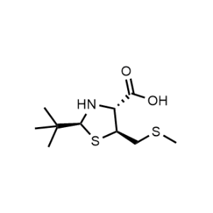 (2S,4R,5S)-2-(tert-Butyl)-5-((methylthio)methyl)thiazolidine-4-carboxylic acid|CS-1332701