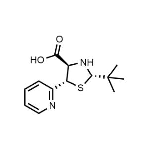 (2S,4R,5S)-2-(tert-Butyl)-5-(pyridin-2-yl)thiazolidine-4-carboxylic acid|CS-1332754