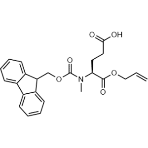 (S)-4-((((9H-Fluoren-9-yl)methoxy)carbonyl)(methyl)amino)-5-(allyloxy)-5-oxopentanoic acid|CS-1332955