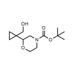 tert-Butyl 2-(1-(hydroxymethyl)cyclopropyl)morpholine-4-carboxylate|CS-1333788