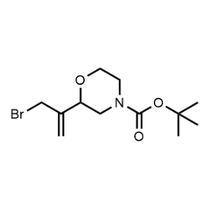 tert-Butyl 2-(3-bromoprop-1-en-2-yl)morpholine-4-carboxylate|CS-1333790