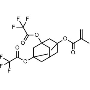 5-(Methacryloyloxy)adamantane-1,3-diyl bis(2,2,2-trifluoroacetate)|CS-1333851