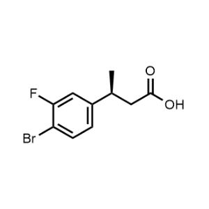 (S)-3-(4-Bromo-3-fluorophenyl)butanoic acid|CS-1333995