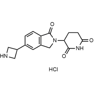 3-(5-(Azetidin-3-yl)-1-oxoisoindolin-2-yl)piperidine-2,6-dione hydrochloride|CS-1333999