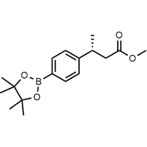 Methyl (R)-3-(4-(4,4,5,5-tetramethyl-1,3,2-dioxaborolan-2-yl)phenyl)butanoate|CS-1334000