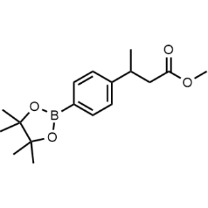 Methyl 3-(4-(4,4,5,5-tetramethyl-1,3,2-dioxaborolan-2-yl)phenyl)butanoate|CS-1334005