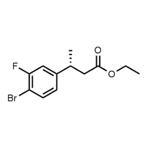Ethyl (R)-3-(4-bromo-3-fluorophenyl)butanoate|CS-1334007