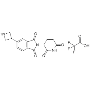 5-(Azetidin-3-yl)-2-(2,6-dioxopiperidin-3-yl)isoindoline-1,3-dione 2,2,2-trifluoroacetate|CS-1334015