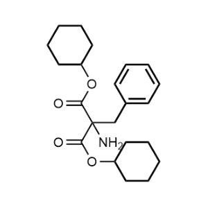 Dicyclohexyl 2-amino-2-benzylmalonate|CS-1334279