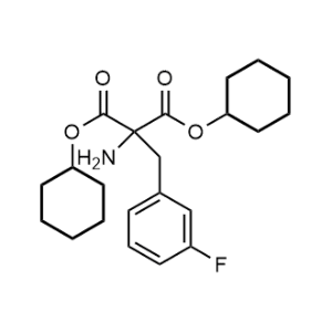 Dicyclohexyl 2-amino-2-(3-fluorobenzyl)malonate|CS-1334290