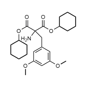 Dicyclohexyl 2-amino-2-(3,5-dimethoxybenzyl)malonate|CS-1334300