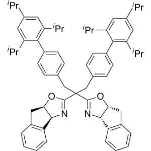 (3aS,3a'S,8aR,8a'R)-2,2'-(1,3-Bis(2',4',6'-triisopropyl-[1,1'-biphenyl]-4-yl)propane-2,2-diyl)bis(3a,8a-dihydro-8H-indeno[1,2-d]oxazole)|CS-1334364