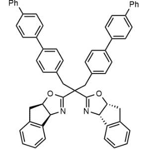 (3aS,3a'S,8aR,8a'R)-2,2'-(1,3-di([1,1':4',1''-Terphenyl]-4-yl)propane-2,2-diyl)bis(3a,8a-dihydro-8H-indeno[1,2-d]oxazole)|CS-1334388
