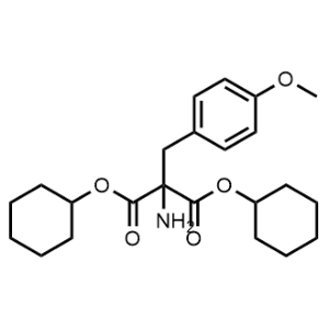 Dicyclohexyl 2-amino-2-(4-methoxybenzyl)malonate|CS-1334506