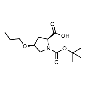 (2S-cis)-1-(tert-Butoxycarbonyl)-4-propoxypyrrolidine-2-carboxylic acid|CS-1334508
