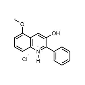 3-Hydroxy-5-methoxy-2-phenylquinolin-1-ium chloride|CS-1334545