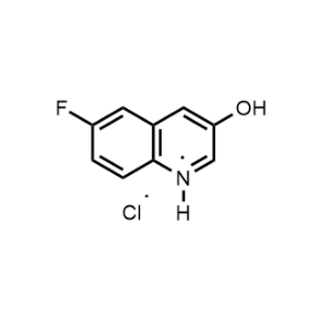 6-Fluoro-3-hydroxyquinolin-1-ium chloride|CS-1334550