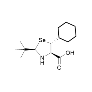 (2R,4R,5R)-2-(tert-Butyl)-5-cyclohexyl-1,3-selenazolidine-4-carboxylic acid|CS-1334763