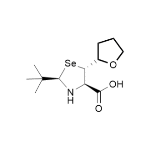(2R,4R,5S)-2-(tert-Butyl)-5-((R)-tetrahydrofuran-2-yl)-1,3-selenazolidine-4-carboxylic acid|CS-1334817