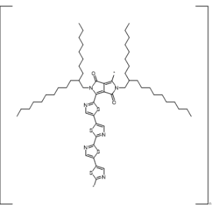 Poly(3-([5,5':2',2'':5'',5'''-quaterthiazol]-2-yl)-2,5-bis(2-octyldodecyl)-2,5-dihydropyrrolo[3,4-c]pyrrole-1,4-dione)|CS-1335569