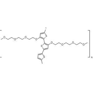 Poly[3,3-bis[2-[2-(2-methoxyethoxy)ethoxy]ethoxy]-2,2:5,2-terthiophene-5,5-diyl|CS-1335572