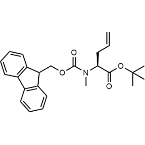 tert-Butyl (S)-2-((((9H-fluoren-9-yl)methoxy)carbonyl)(methyl)amino)pent-4-enoate|CS-1335581