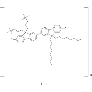 Poly[9,9-dioctyl-9',9'-bis[3-(trimethylammonio)propyl][2,2'-bi-9H-fluorene]-7,7'-diyl iodide|CS-1335585
