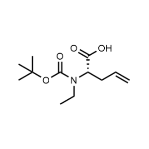 (S)-2-((tert-Butoxycarbonyl)(ethyl)amino)pent-4-enoic acid|CS-1335601