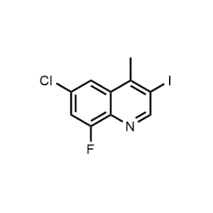 6-Chloro-8-fluoro-3-iodo-4-methylquinoline|CS-1335623