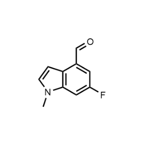 6-Fluoro-1-methyl-1H-indole-4-carbaldehyde|CS-1335633