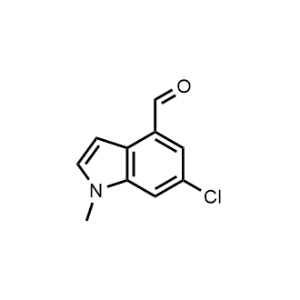 6-Chloro-1-methyl-1H-indole-4-carbaldehyde|CS-1335635