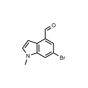 6-Bromo-1-methyl-1H-indole-4-carbaldehyde|CS-1335637