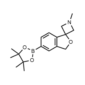 1-Methyl-5'-(4,4,5,5-tetramethyl-1,3,2-dioxaborolan-2-yl)-3'H-spiro[azetidine-3,1'-isobenzofuran]|CS-1335659