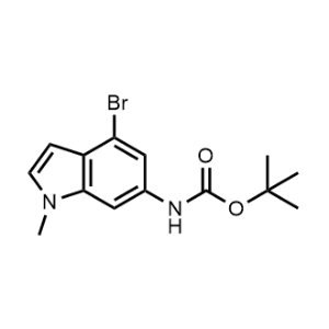 tert-Butyl (4-bromo-1-methyl-1H-indol-6-yl)carbamate|CS-1335663