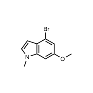 4-Bromo-6-methoxy-1-methyl-1H-indole|CS-1335664