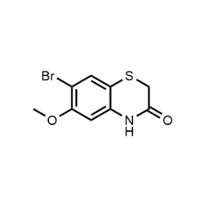 7-Bromo-6-methoxy-2H-benzo[b][1,4]thiazin-3(4H)-one|CS-1335677