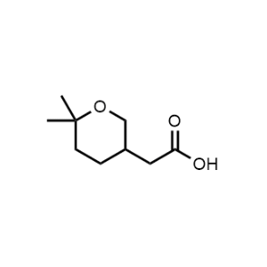 2-(6,6-Dimethyltetrahydro-2H-pyran-3-yl)acetic acid|CS-1335781