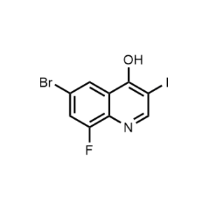 6-Bromo-8-fluoro-3-iodoquinolin-4-ol|CS-1335783