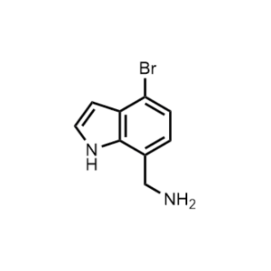 (4-Bromo-1H-indol-7-yl)methanamine|CS-1335786
