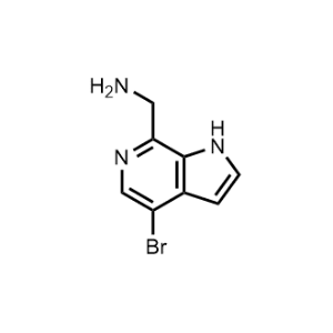 (4-Bromo-1H-pyrrolo[2,3-c]pyridin-7-yl)methanamine|CS-1335792