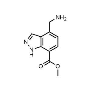 Methyl 4-(aminomethyl)-1H-indazole-7-carboxylate|CS-1335798