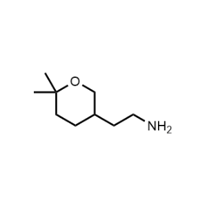 2-(6,6-Dimethyltetrahydro-2H-pyran-3-yl)ethan-1-amine|CS-1335806