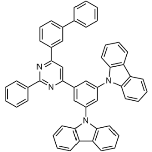 9,9'-(5-(6-([1,1'-Biphenyl]-3-yl)-2-phenylpyrimidin-4-yl)-1,3-phenylene)bis(9H-carbazole)|CS-1335832