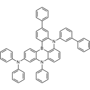 5-([1,1'-Biphenyl]-3-yl)-N,N,3,9-tetraphenyl-5,9-dihydro-5,9-diaza-13b-boranaphtho[3,2,1-de]anthracen-11-amine|CS-1335834