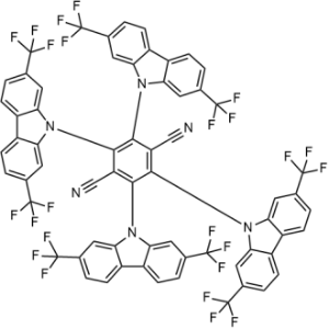 2,3,5,6-Tetrakis(2,7-bis(trifluoromethyl)-9H-carbazol-9-yl)terephthalonitrile|CS-1335838